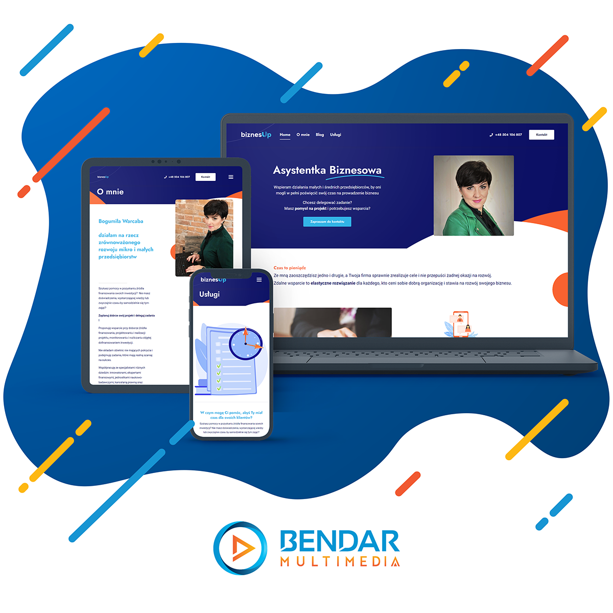 Witryna z blogiem asystentki biznesowej